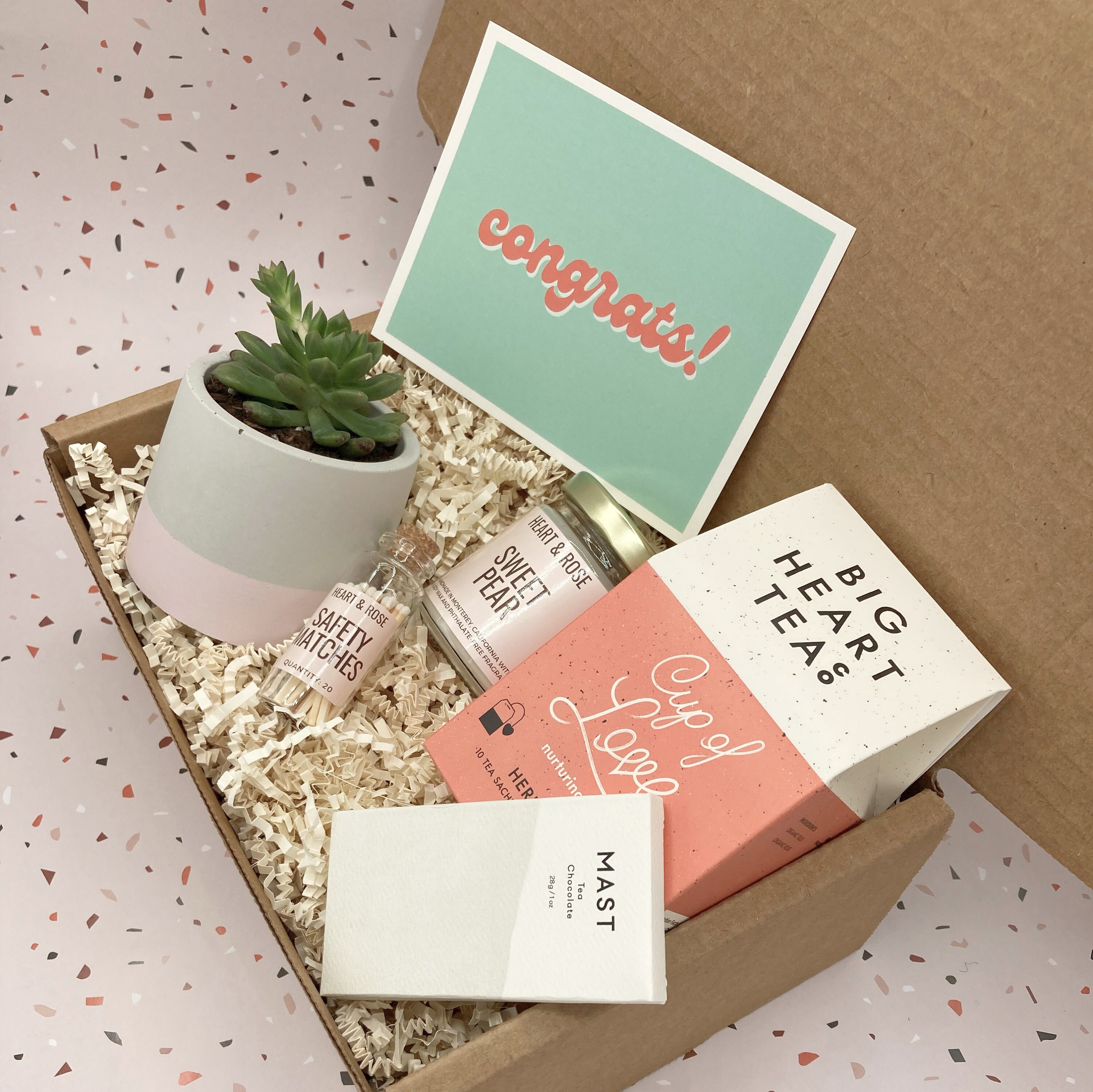 Congrats Gift Box Congratulations Gift Ideas for Her Etsy