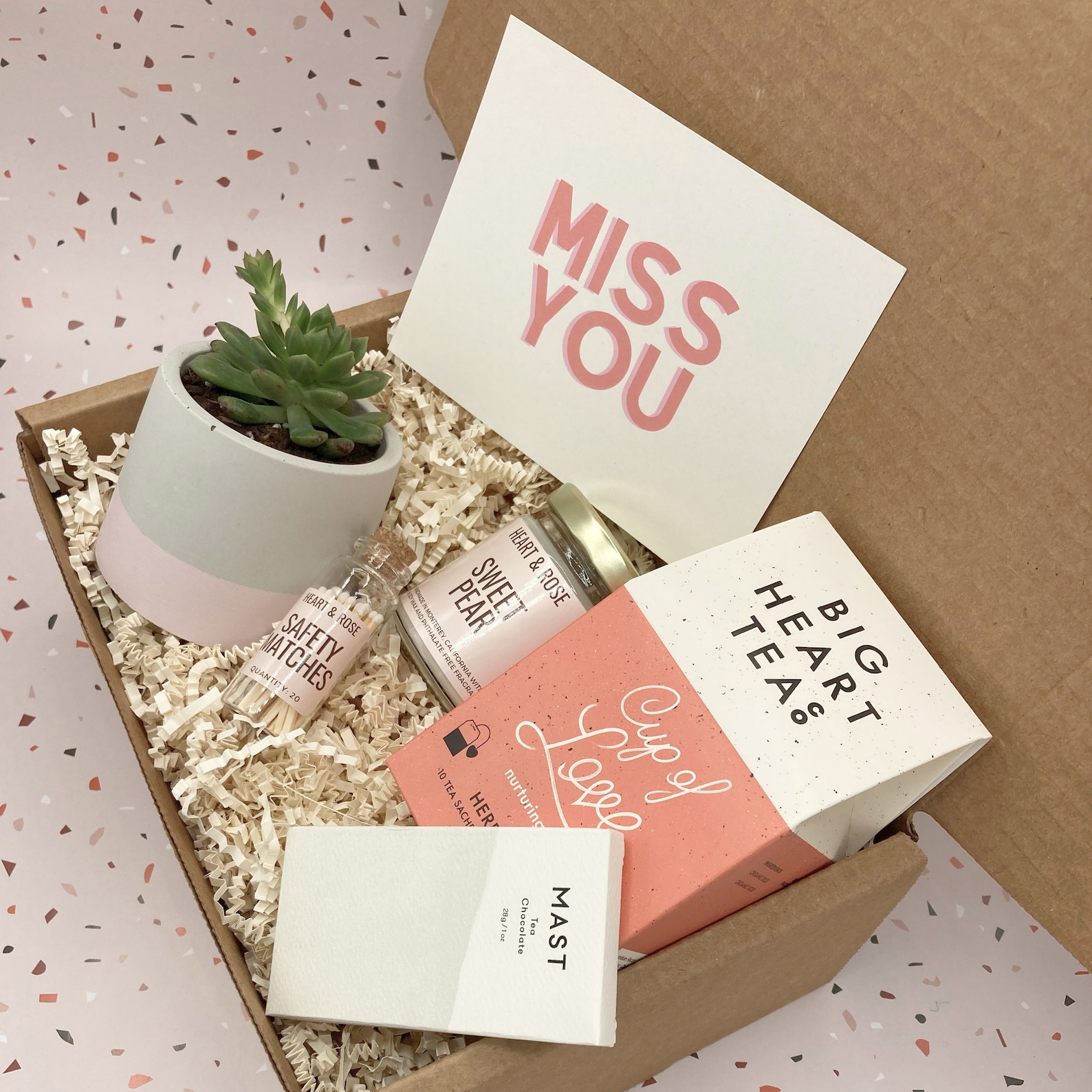 Miss You Gift Box Gift for Friend Gift Ideas for Her Etsy