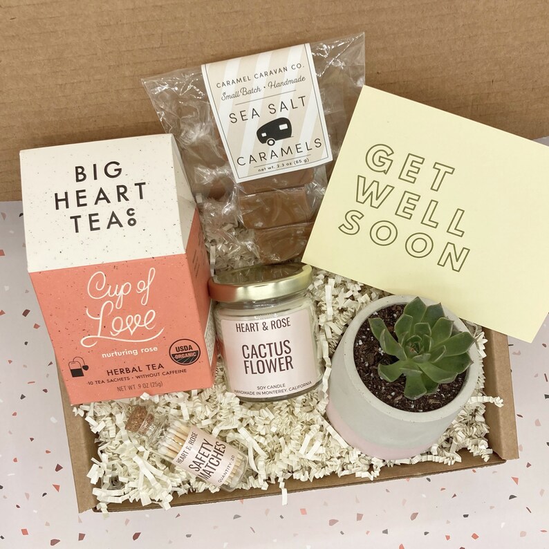 Get Well Soon Gift Box Recovery Gift Ideas Surgery Gifts Etsy