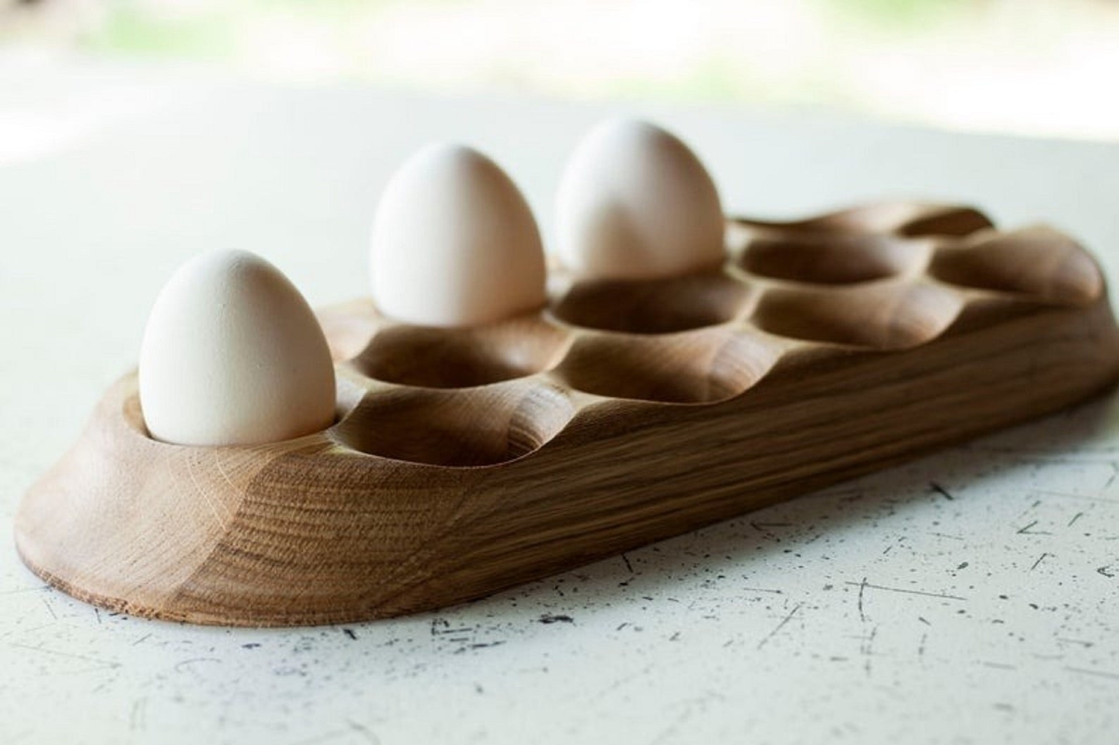 Wooden Egg HolderWooden Egg Tray For 12 Eggs Farmhouse Etsy