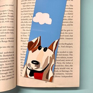 Segnalibro Nanalan, regalo per fan di Nanalan, Russer, Ecco che arriva il corteggiatore, Chi è quella ragazza meravigliosa?, Libresco, regalo per topi di biblioteca, accessori per libri