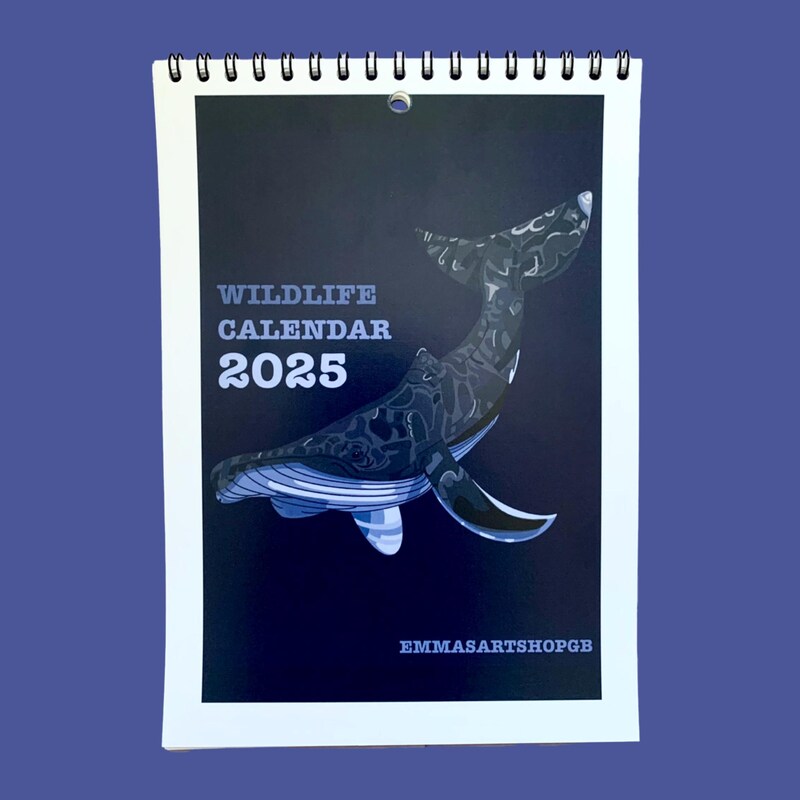 2025 Small Wall Calendar Etsy