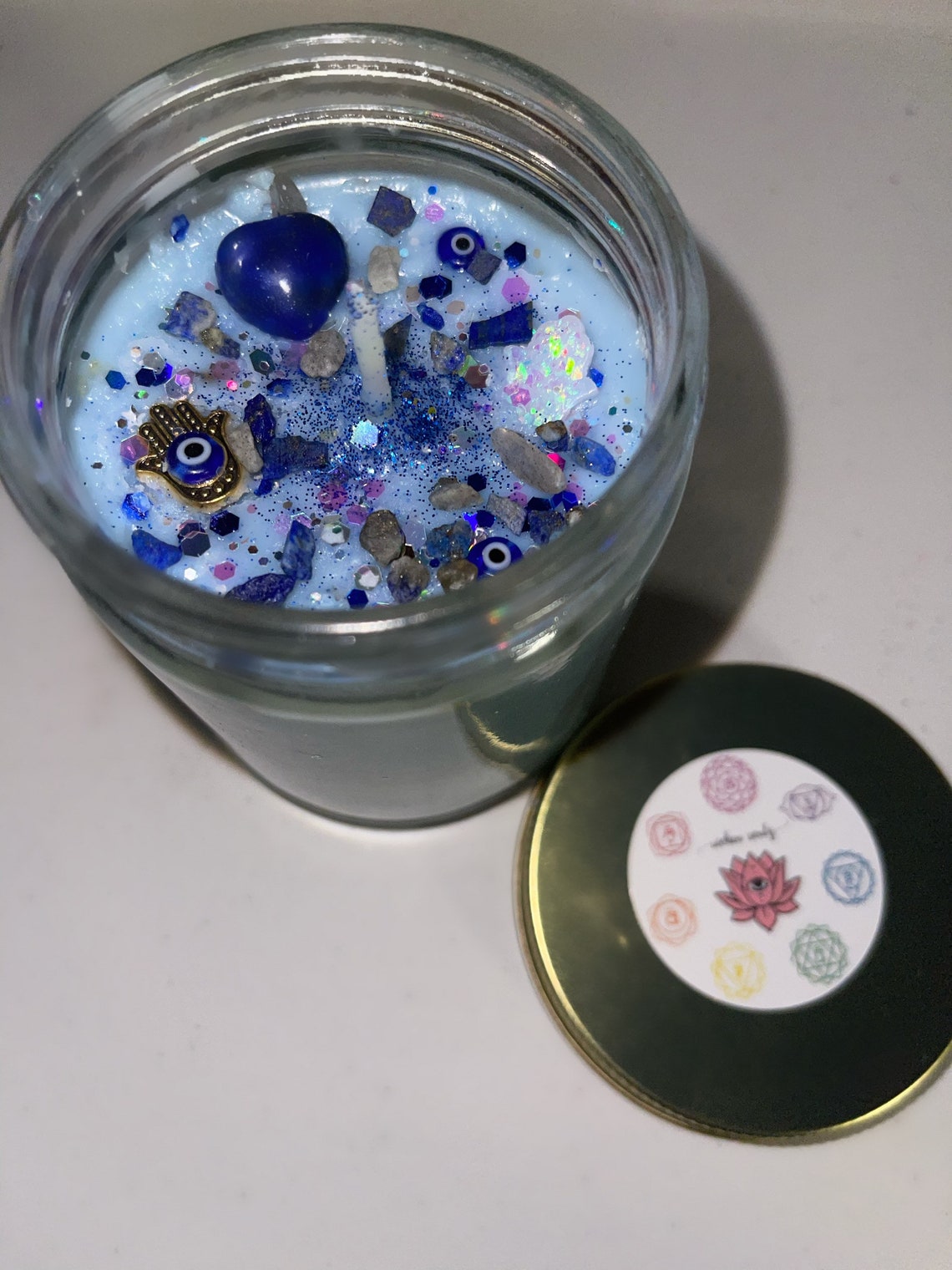 EVIL EYE CANDLE Etsy