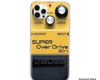 Boss Super Overdrive SD-1 iPhone 12 Pro Silicone Case