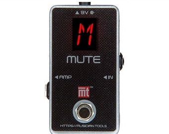 Musician.Tools - Guitar, Bass, Keyboard Auto Mute switch stompbox