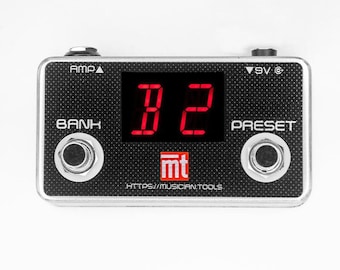 Boss Katana Footswitch - 2 Bank & 2 Channel with Preset Display