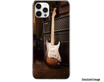 Musician.Tools - Fender Stratocaster and Vox iPhone 12 Pro Silicone Case