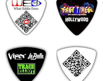 Custom Triangle Guitar Picks: Personalized Delrin Picks for Bands