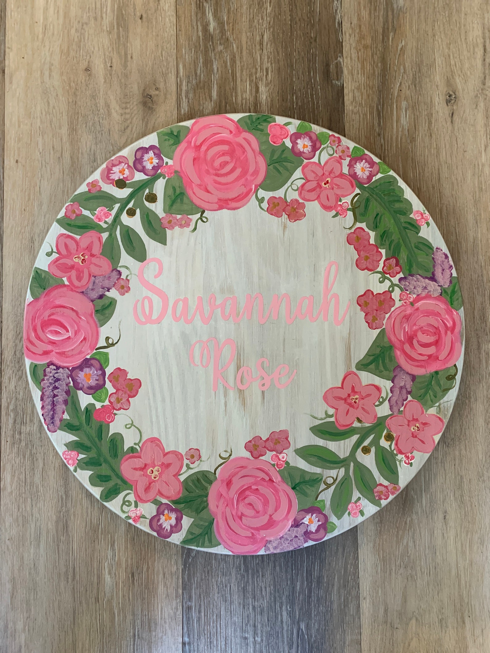 Personalized nursery sign Etsy