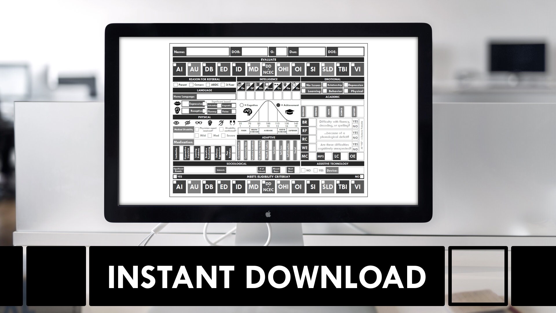 ARD and FIE Summary | Instant Download | Full-page Note-taking Template ...