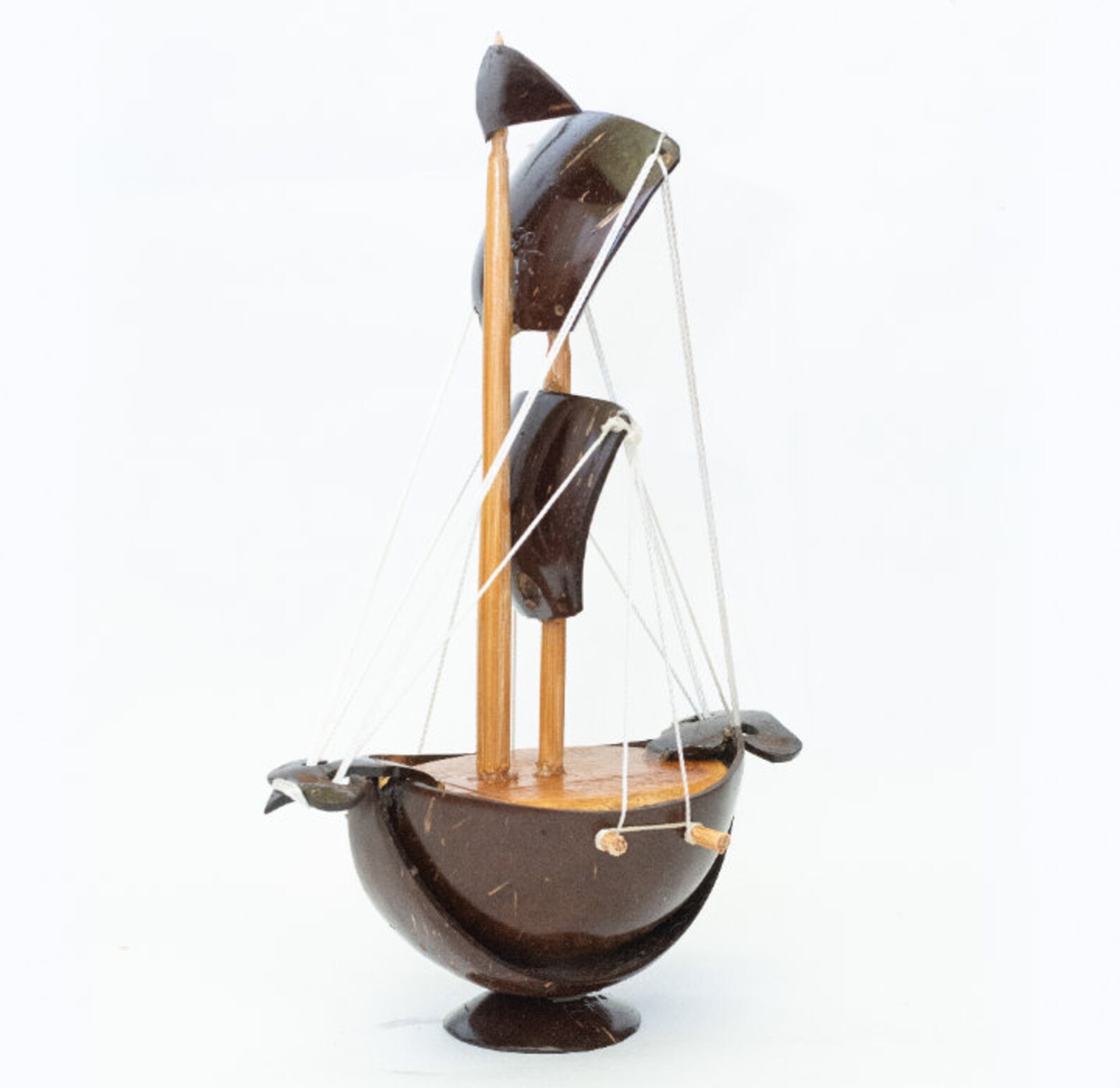 Handmade Coconut Shell Design Table Decoration Etsy