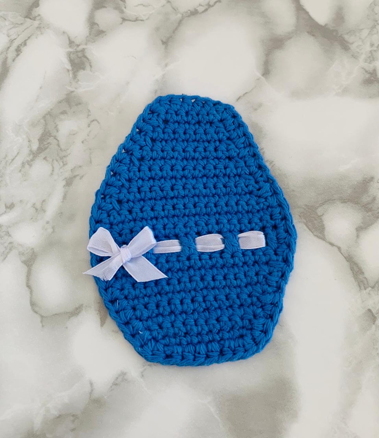 Crochet Pattern Easter Egg Coaster Easy crochet Parents Etsy