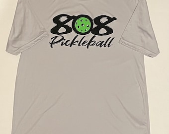 808 Pickleball T-Shirt: Men's Moisture-Wicking Polyester