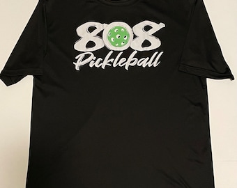 808 Pickleball T-Shirt: Men's Moisture-Wicking Polyester
