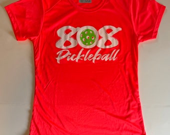 808pickleball  women's t-shirt