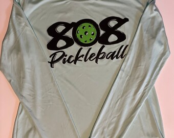 808Pickleball Women's Mint Longsleeve
