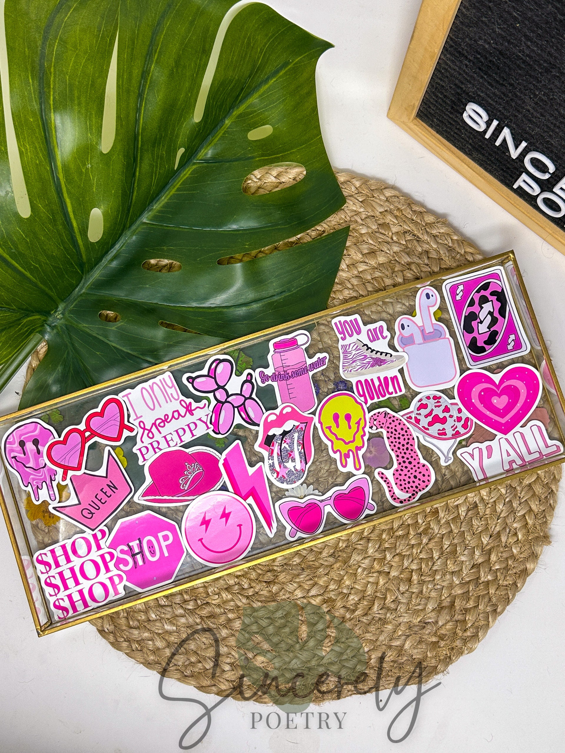 Cute pink Sticker for Sale by OkihanaShop