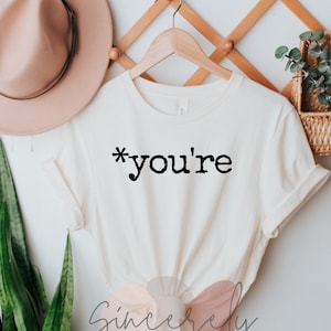 Grammar shirt, Book lover T shirt, Gift for teacher, funny t shirt, English teacher shirt, Grammar police t shirt, Gift for dad, sarcastic T