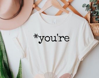 Grammar shirt, Book lover T shirt, Gift for teacher, funny t shirt, English teacher shirt, Grammar police t shirt, Gift for dad, sarcastic T