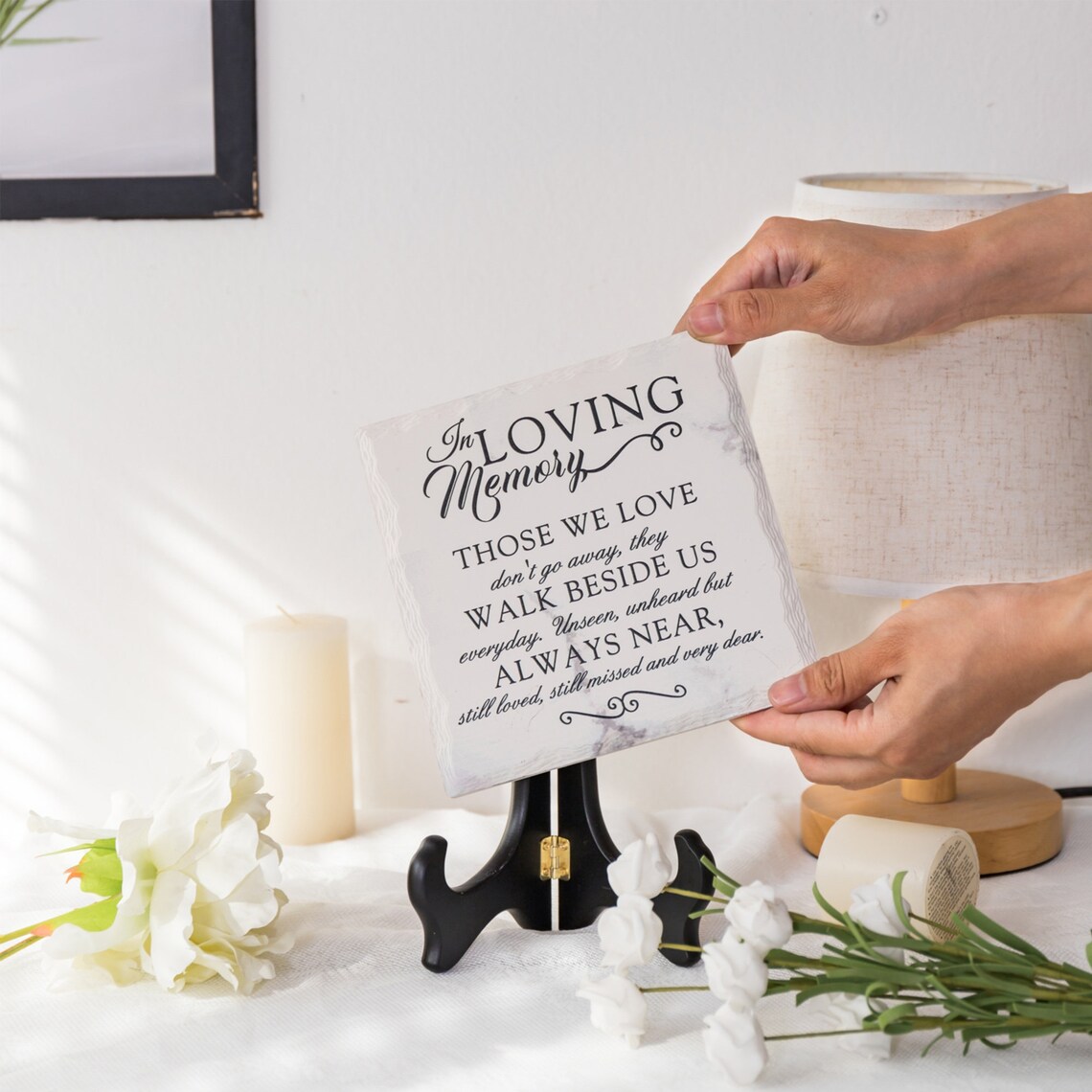 Sympathy Gifts for Loss of Lovedin loving memory Plaque Etsy