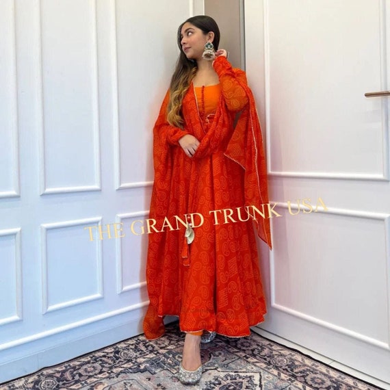 Grand hot sale anarkali dress