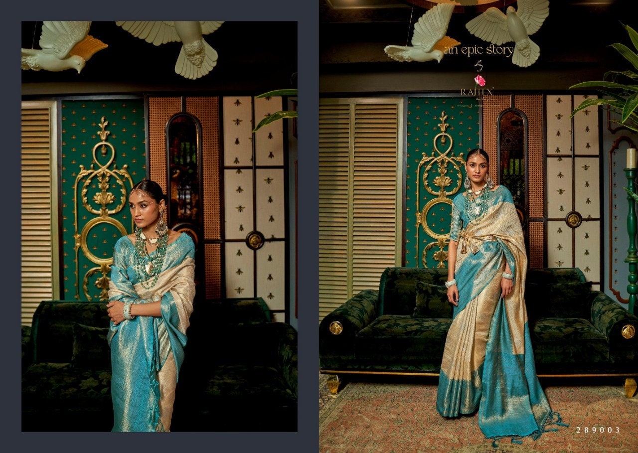 how to wear big border silk saree