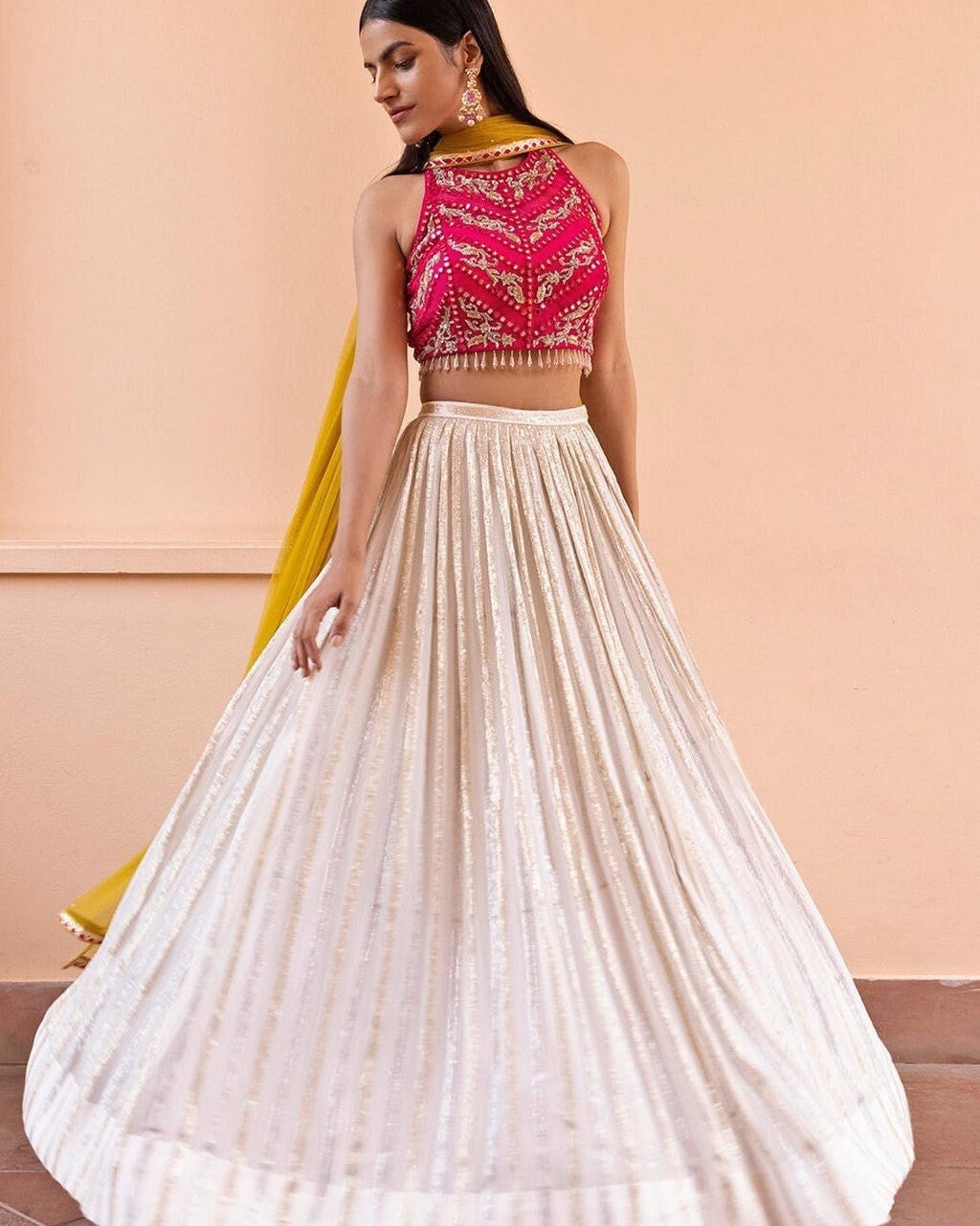 Designer Lehenga Choli for Women Georgette Party Wear Lehenga - Etsy designer-lehenga-choli-for-women-georgette-party-wear-lehenga-etsy