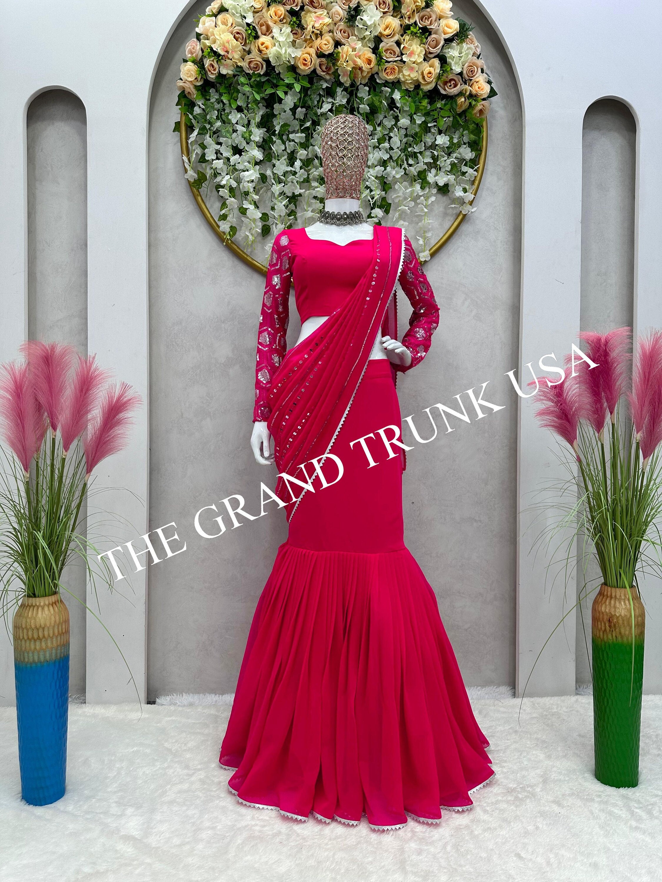 Draped Saree 