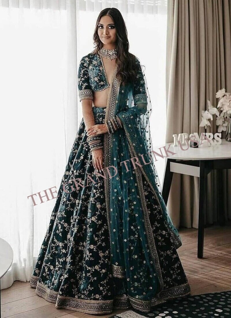 bridal lehengas for reception