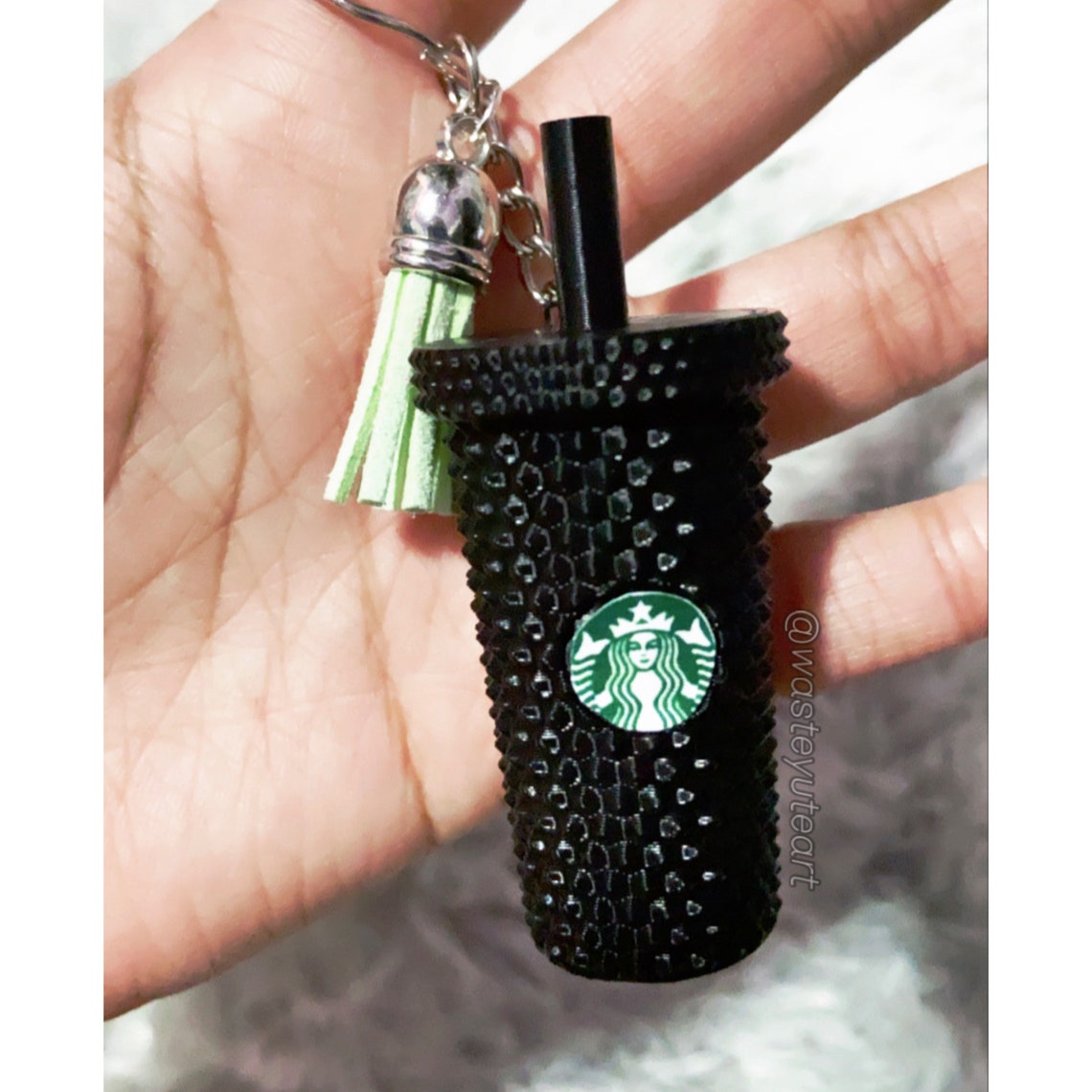 Starbucks Cup keychain Etsy