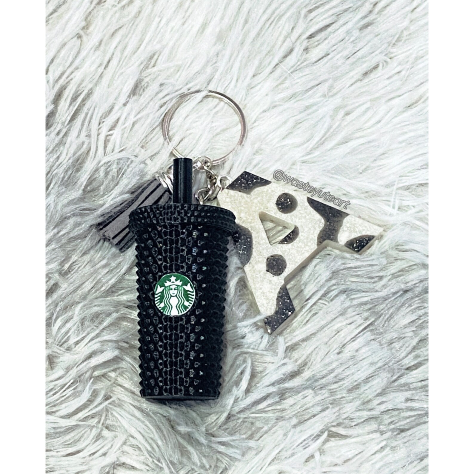 Starbucks Cup keychain Etsy