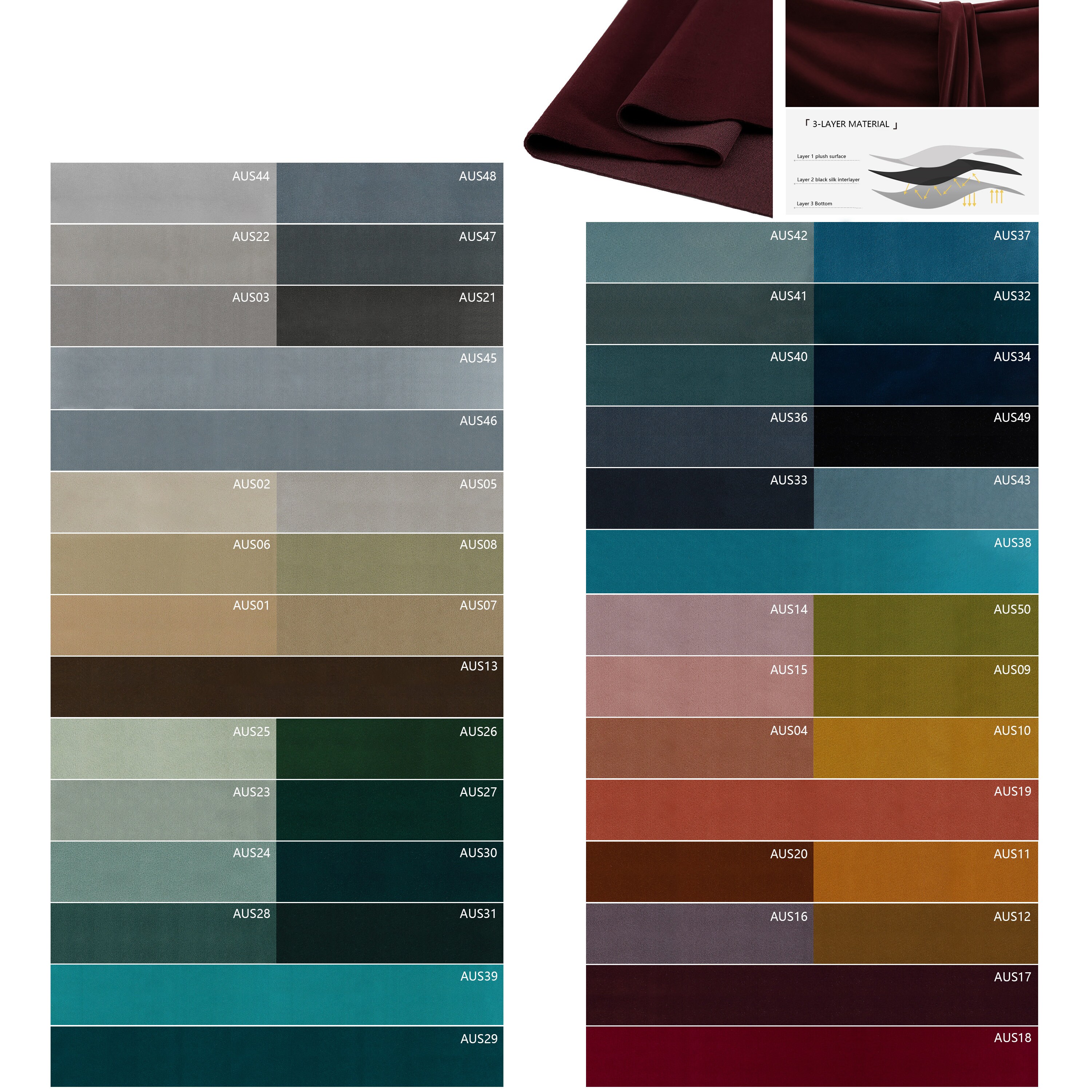 Curtain Fabric Samples Fabric Swatches Etsy