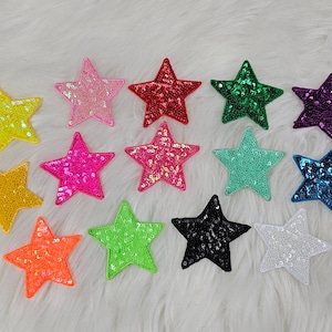 Star Sequin Iron On Patch