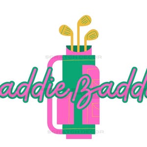Caddy Baddie Golftasche PNG Datei Download