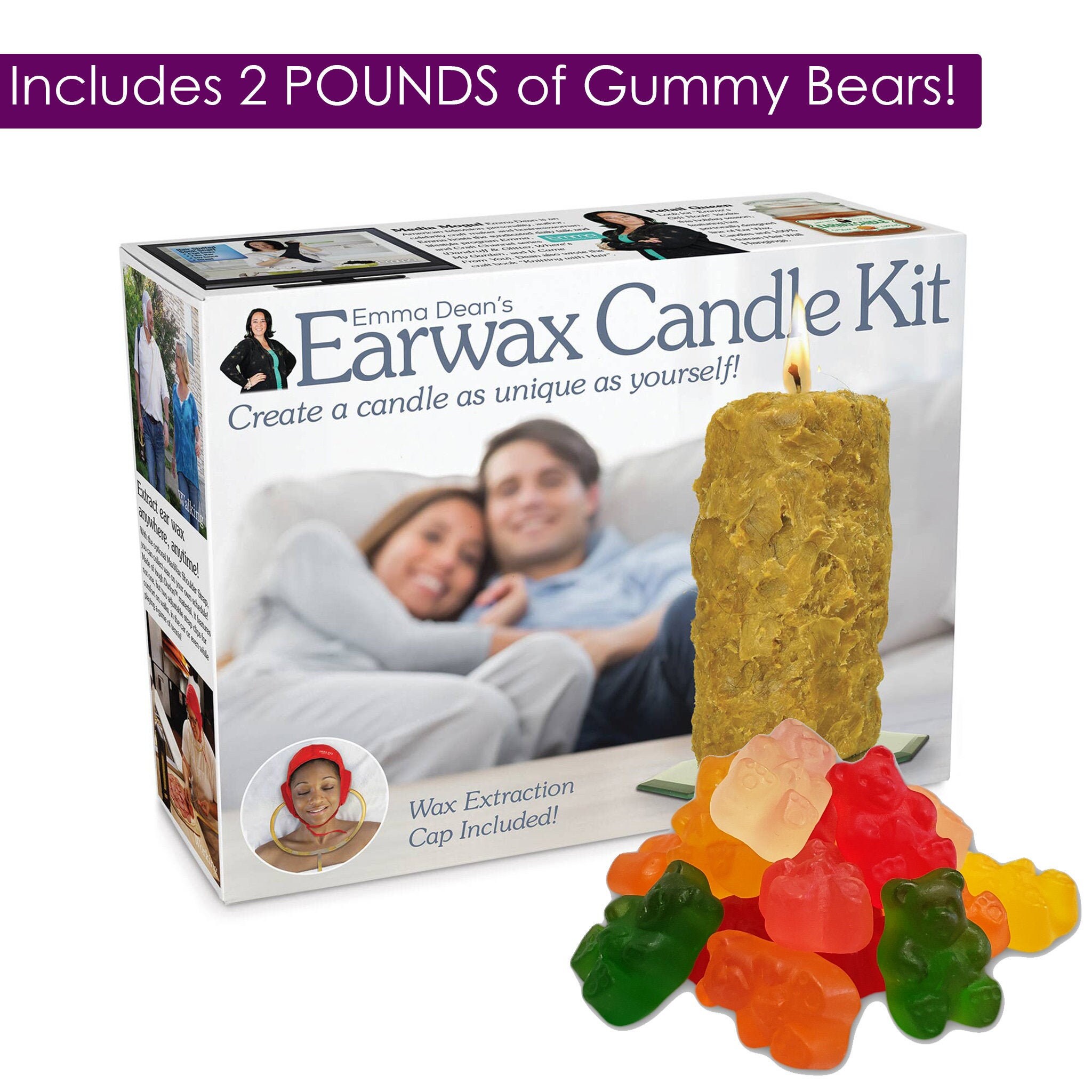 Prank Candy Gift Box Earwax Candle Kit Etsy