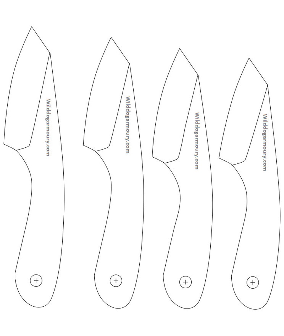 Skinner Knife Template, Knives, Survival Knife, Knifemaking Template Etsy Skinner Knife Template, Knives, Survival Knife, Knifemaking Template Etsy