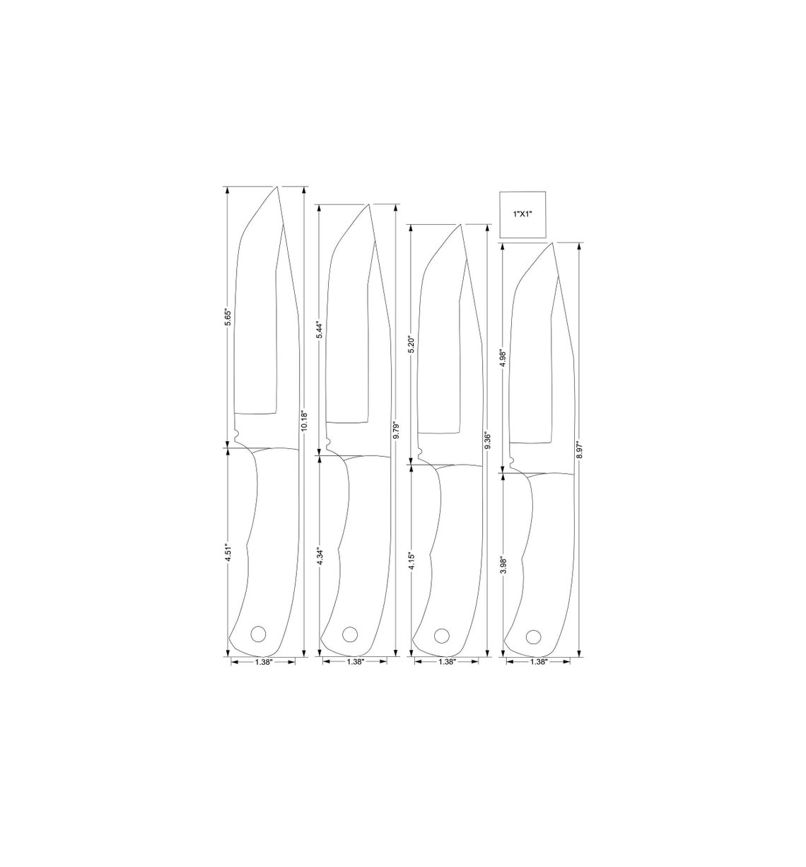 Skinner Knife Template, Knives, Survival Knife, Knifemaking Template