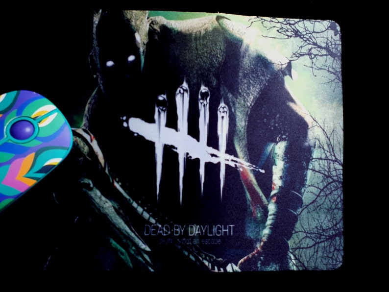 Dead By Daylight Mouse Pad Horror Video Game Mousepad Dbd Philip Ojomo Wraith Christmas Gift For Friend Geek Gaming Accessories Computers Peripherals Keyboards Mice Aloli Ru