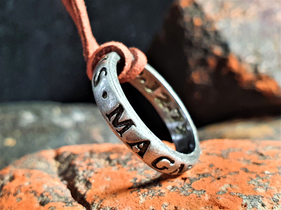 Uncharted 4 Necklace Nathan Drake Ring / Uncharted Ring Etsy