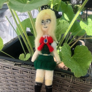 Sonia Nevermind Needle Felted Doll