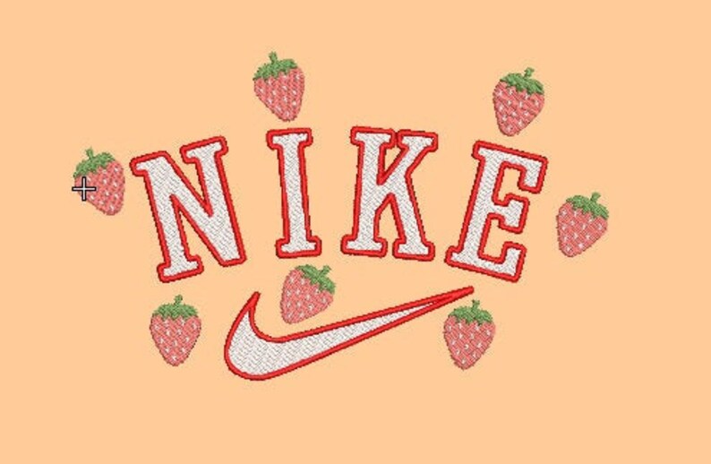 N strawberry embroidery design in pes vp3 dst jef xxx exp 4 size