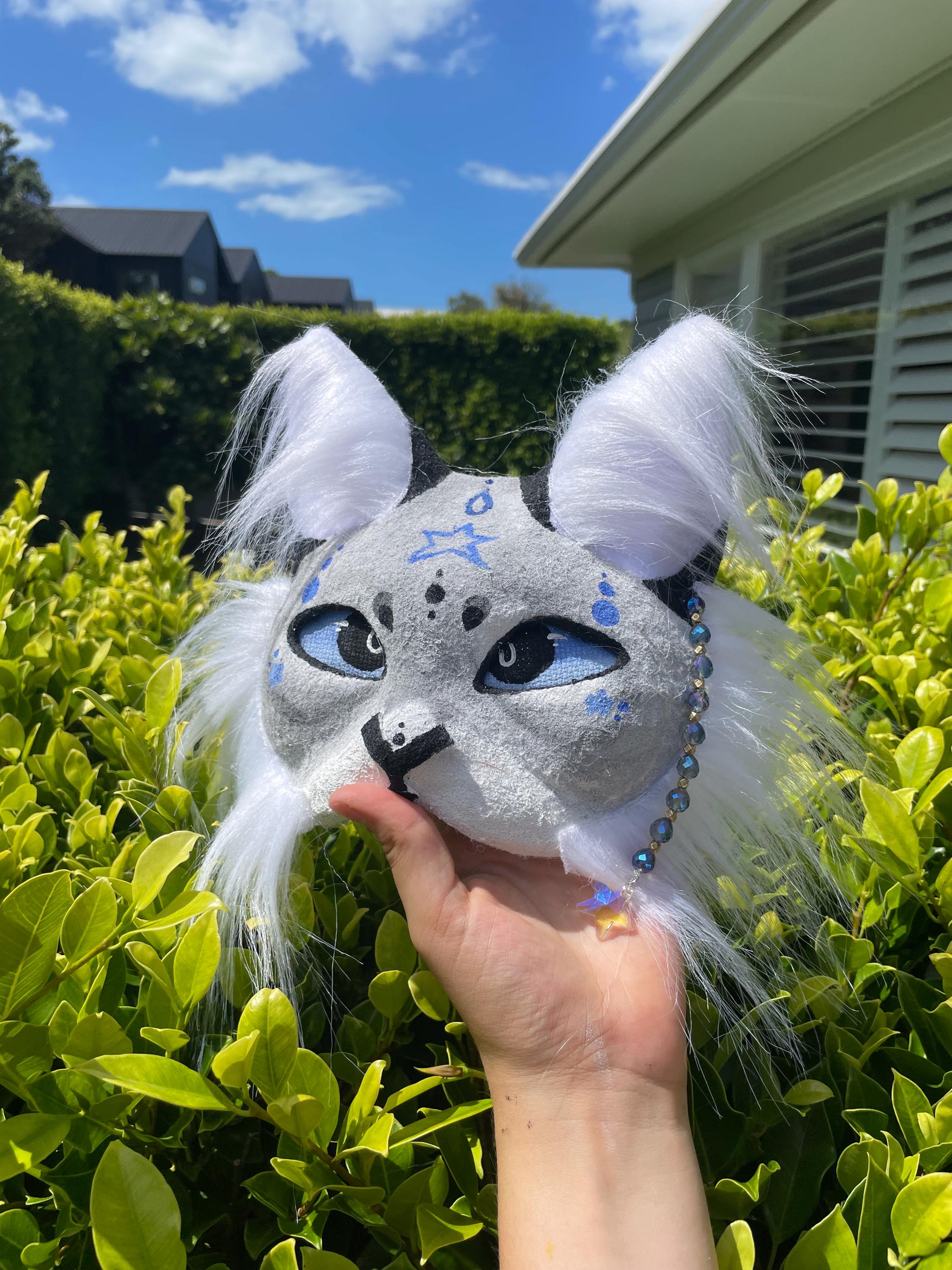 Custom cat/therian mask ! READ DESC!