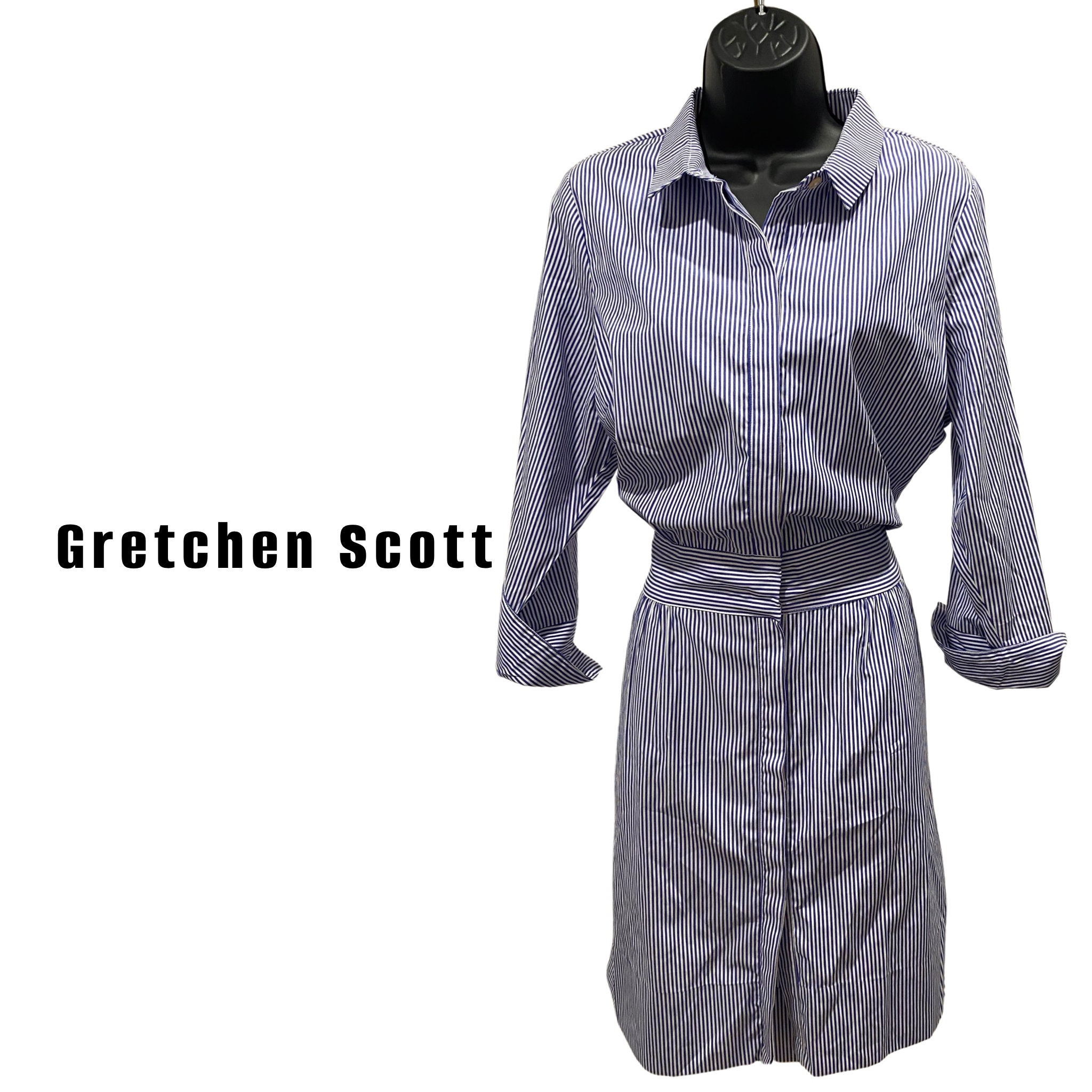 Gretchen Scott Breezy Blouson Striped 