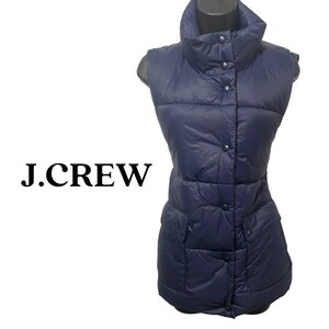 J. Crew Women s Puffer Vest Full Zip Snap Button Size X large Etsy