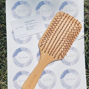 All Natural Bamboo Hairbrush