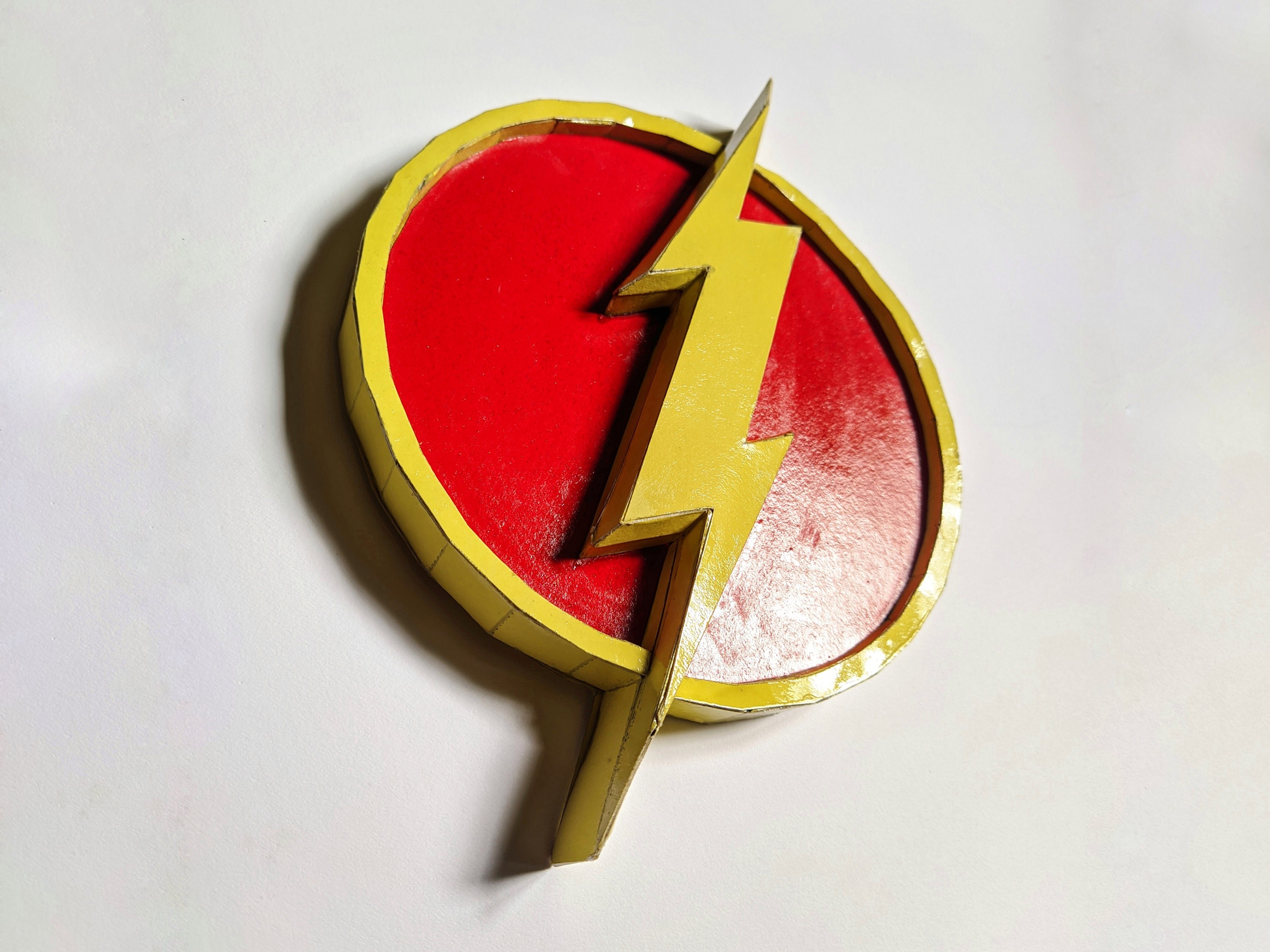 Flash Flash Logo Wall Decor The Flash Flash Papercraft Etsy