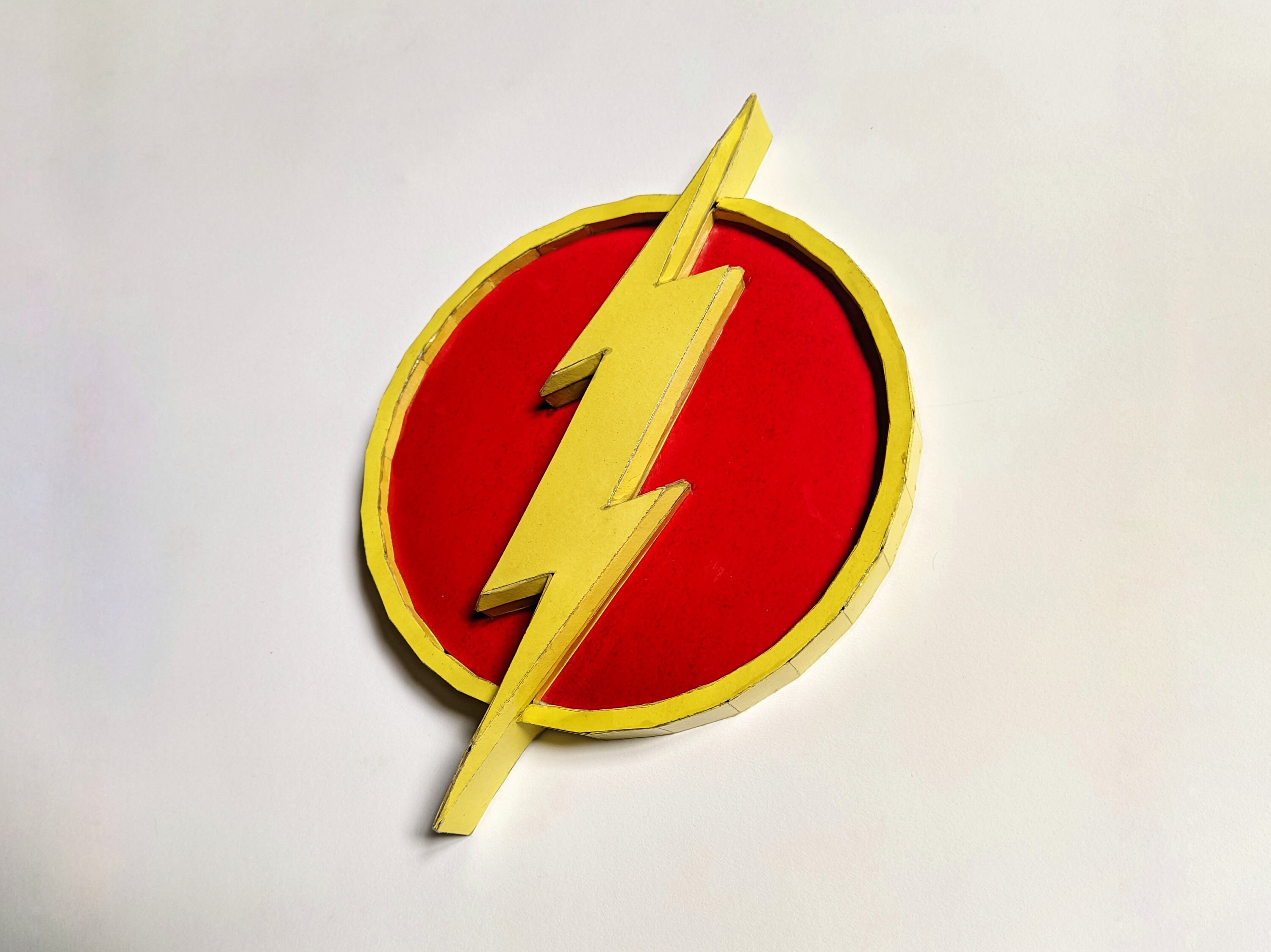 Flash Flash Logo Wall Decor The Flash Flash Papercraft Etsy
