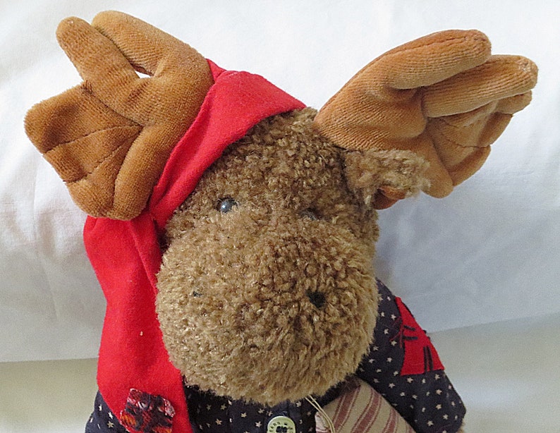 Boyds Bears Malcolm Mooselfluff 10-inch Plush Moose QVC | Etsy