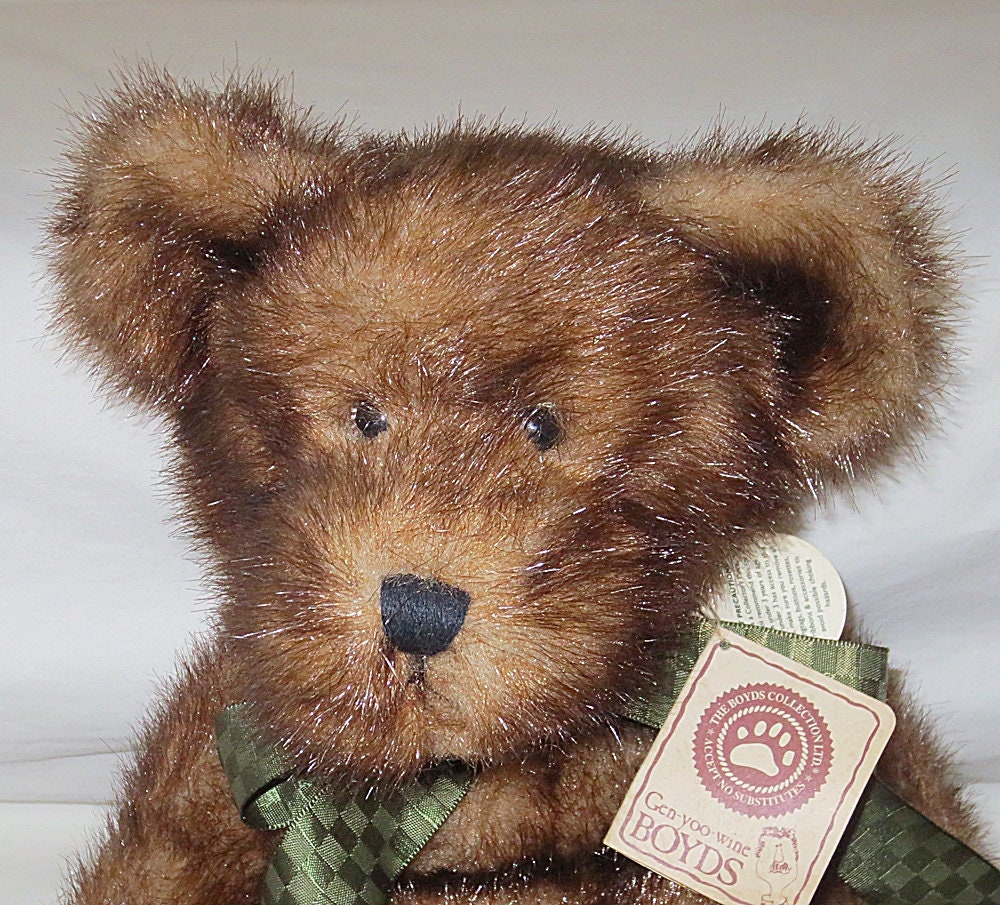 Fall 2002 Boyds Bears Bingle Beartoes 8-inch Plush Bear