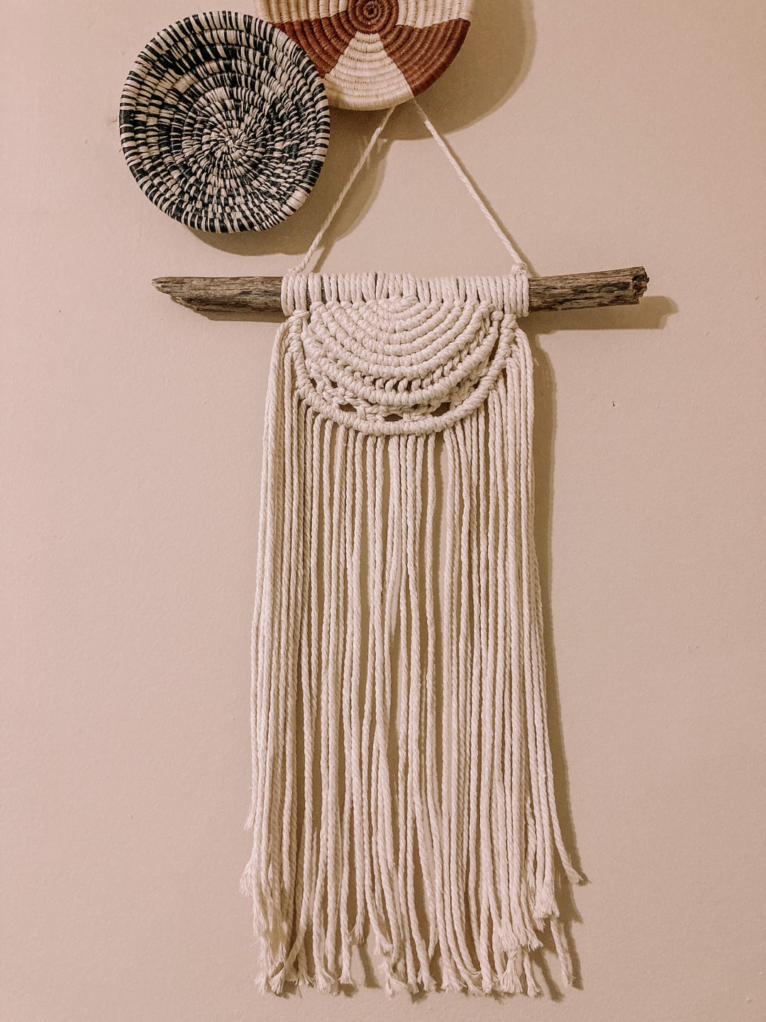 3D Macrame Semi-circle - Etsy